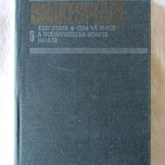"OPERE COMPLETE - Volumul 5", Shakespeare, 1986
