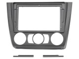 Cadru radio BMW negru 9" - ACV, pentru climatizare manuală