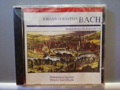 Mozart - Brandenburg Concertos 4-6 (1989/Sony/Germany) - CD ORIGINAL/ Nou foto