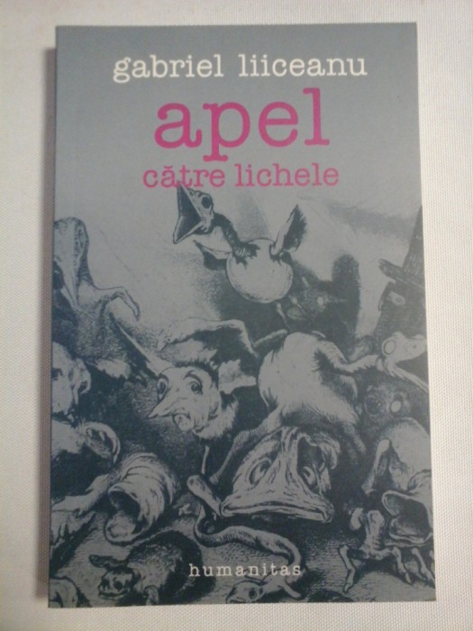 APEL CATRE LICHELE - GABRIEL LIICEANU