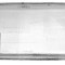 Dispersor sticla far VW Passat Sedan+Combi (B3 35i) 03.1988-10.1993 BestAutoVest partea Dreapta, tip bec H4