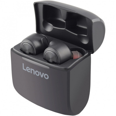 Handsfree Casti Bluetooth Lenovo HT20, Earbuds HD, Negru foto