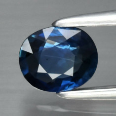 ~ > > SAFIR NATURAL ALBASTRU SUPERB - 0,50 ct. Certificat de Autenticitate