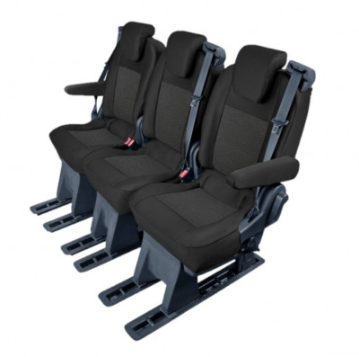 Set huse scaune auto Kegel Tailor Made pentru Ford Tourneo Custom od 06.2018 -, DV3, bancheta 3 locuri AutoDrive ProParts foto