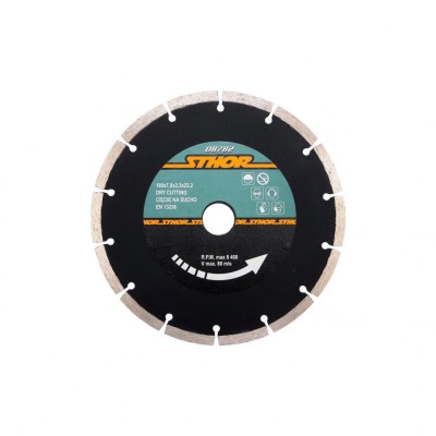 Disc diamantat segmentat 180 x 2.3 mm H7 Sthor 08782 foto