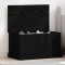 vidaXL Cutie de depozitare Stejar negru 70 x 40 x 28 cm Lemn compozit 862826
