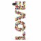 Husa silicon pentru Apple Iphone 4 / 4S, Love Made By Flowers