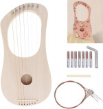 Kit de bricolaj 7tring Lyre Harp, Lire &icirc;n stil antic Kit de bricolaj pentru inst, Oem