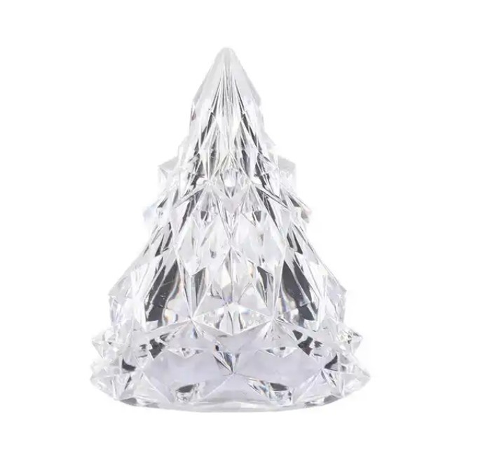 Set 6 decoratiuni LED, bradut pentru Sarbatori