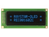 Afișaj OLED alfanumeric 16x2 albastru 85x36x10mm RAYSTAR OPTRONICS
