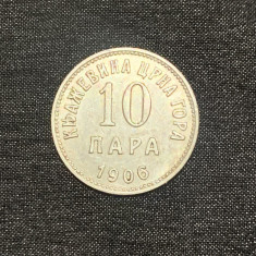 Moneda 10para 1906 Muntenegru