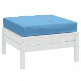 vidaXL Pernă de paleți, melanj albastru regal, 60x60x9,5 cm, textil