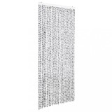 Cumpara ieftin Perdea insecte, gri deschis &amp; gri inchis, 100x220 cm, chenille