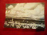 Ilustrata Turda - Vedere panoramica circulat 1963