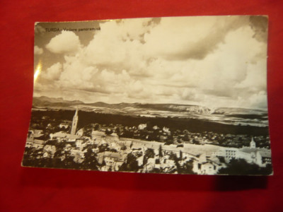 Ilustrata Turda - Vedere panoramica circulat 1963 foto