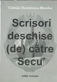 Scrisori Deschise Cristian Dumitrescu-Blendea 2012 Carti Literatura Romana Carte Romana Clasica Romana Editura Univers Coperta Cartonata