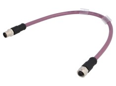 Cablu senzori M12-M12 5 pini 300 mm