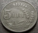 Cumpara ieftin Moneda istorica 5 LEI - ROMANIA, anul 1942 *cod 2924 = excelenta, Zinc