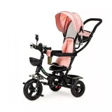 Tricicleta Cu Sezut Rotativ Ecotoys JM-066-9 - Roz