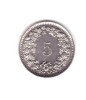 Moneda Elvetia 5 rappen 1970, stare foarte buna, curata, Europa, Cupru-Nichel