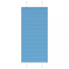 Gossi jaluza plisata albastru 65x150 cm latime tesatura 64,4 cm