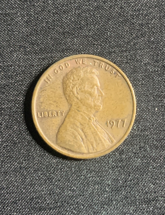 Moneda One Cent 1977 USA