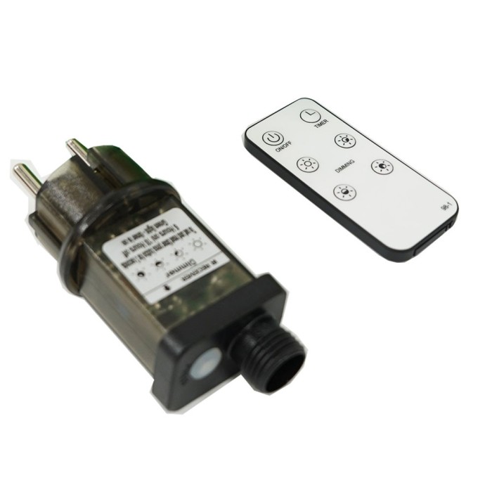 Transformator cu telecomanda inclusa, 31 v, ajustare rapida, negru