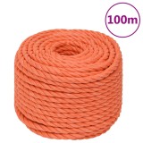 Cumpara ieftin Franghie de lucru, portocaliu, 20 mm, 100 m, polipropilena