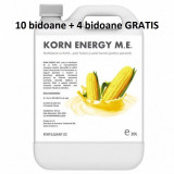 Pachet promotional Fertilizant cu NPK acizi humici si acizi fulvici pentru porumb Korn Energy M.E. 10 L 10+4