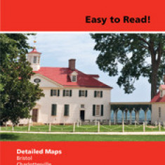 Rand McNally Easy to Read Folded Map: Virginia State Map