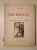 V. Demetrius - Canarul mizantropului (versuri; ilustrat cu vignete &icirc;n lemn de S. Sanielevici) (1916)