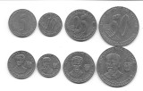 Ecuador lot 4 monede 5 - 10 - 25 - 50 centavos 2000, America Centrala si de Sud