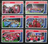 BC838, Grenada , serie sport, fotbal-Arsenal 2001-2002, Nestampilat