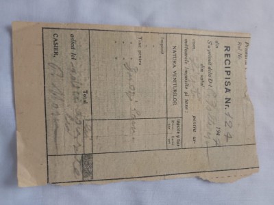 Document recipisa foto