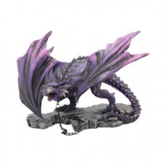 Statueta dragon inlantuit Azar 22 cm foto