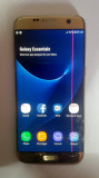 Telefon Samsung Galaxy S7 edge pentru Placa de baza, baterie piese, Auriu, Neblocat