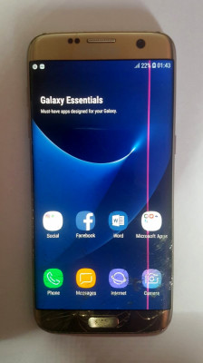 Telefon Samsung Galaxy S7 edge pentru Placa de baza, baterie piese foto