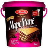 Galeata 1kg Napolitane crocante cu cacao Morello MGR16071