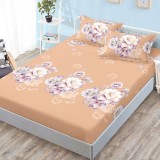 Cumpara ieftin Cearsaf de pat cu elastic si 2 fete de perna Mustafa 180x200 cm (Finet)