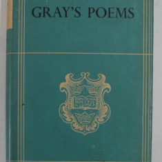 THE POEMS OF THOMAS GREY , 1939