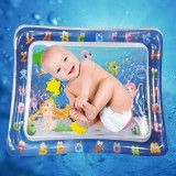 Centru Activitati Bebelusi Interactiv cu Apa si Figurine Marine, Saltea Joaca Copii 3+ Luni, Pliabila, Senzoriala