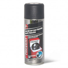 Vopsea pentru jante rezistenta la combustibili aerosol Prevent 400ml - Negru mat TE02091