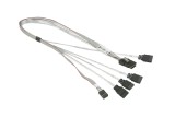 Cablu Supermicro MiniSAS to 4x SATA 51/51cm Cable CBL-0097L-03