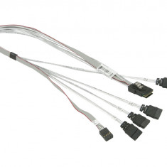 Cablu Supermicro MiniSAS to 4x SATA 51/51cm Cable CBL-0097L-03