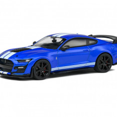 Macheta auto Ford Shelby Mustang GT500 blue 2020, 1:43 Solido