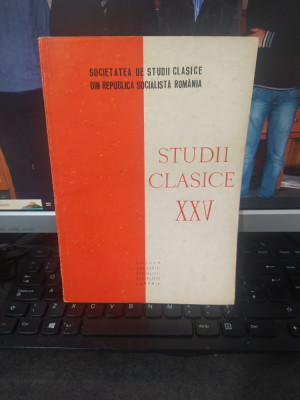 Studii Clasice XXV, Petolescu, Kettenhofen, Branga, Russu.., București 1988, 003 foto