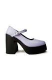 Altercore pumps Darkenda DARKENDA BLACK culoarea violet, cu toc drept