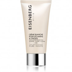 Eisenberg Pure White Crème Blanche pour les Mains & Ongles cremă de mâini iluminatoare contra petelor pigmentare 75 ml