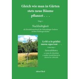 Gleich wie man in G&auml;rten stets neue B&auml;ume pflanzt - Folge 1