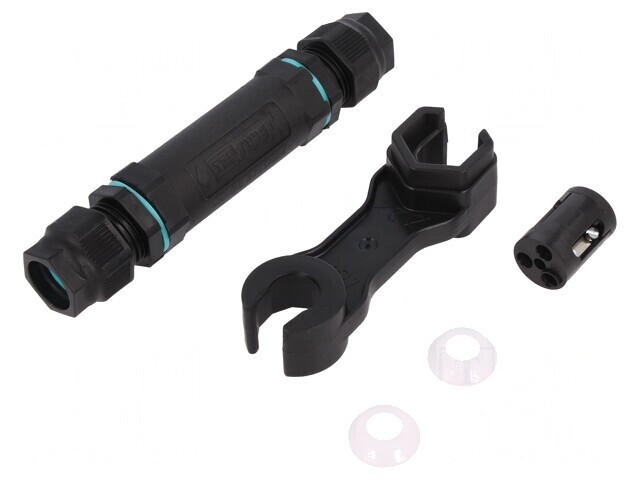 Conector de Alimentare AC 450V IP68 3 Piste 32A